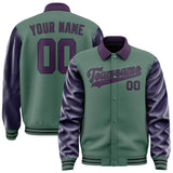 Custom Blue Green Purple Jacket