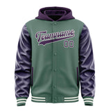 Custom Blue Green Purple Jacket