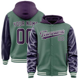 Custom Blue Green Purple Jacket