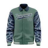 Custom Blue Green Blue Jacket