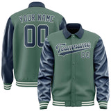 Custom Blue Green Blue Jacket
