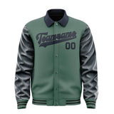Custom Blue Green Navy Jacket