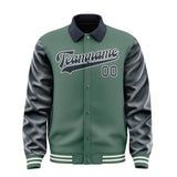 Custom Blue Green Navy Jacket