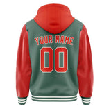 Custom Blue Green Orange Red Jacket