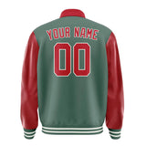 Custom Blue Green Red Jacket