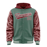 Custom Blue Green Crimson Red Jacket