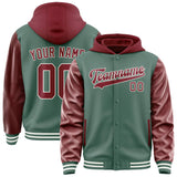 Custom Blue Green Crimson Red Jacket