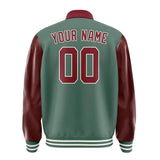 Custom Blue Green Crimson Red Jacket