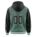 Custom Blue Green Black Jacket