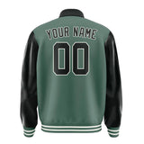 Custom Blue Green Black Jacket