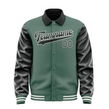 Custom Blue Green Black Jacket