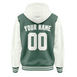 Custom Blue Green White Jacket