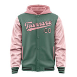 Custom Blue Green Light Pink Jacket