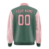 Custom Blue Green Light Pink Jacket