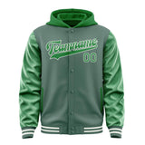 Custom Blue Green Emerald Green Jacket