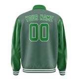 Custom Blue Green Emerald Green Jacket