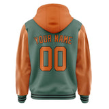 Custom Blue Green Orange Jacket