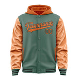 Custom Blue Green Orange Jacket
