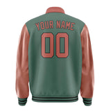 Custom Blue Green Copper Rose Jacket