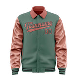 Custom Blue Green Copper Rose Jacket