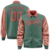 Custom Blue Green Copper Rose Jacket
