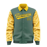 Custom Blue Green Gold Jacket