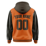 Custom Orange Brown Jacket