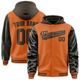 Custom Orange Brown Jacket