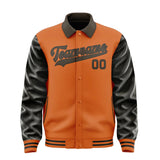 Custom Orange Brown Jacket