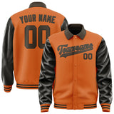 Custom Orange Brown Jacket