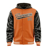 Custom Orange Brown Jacket