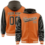 Custom Orange Brown Jacket