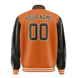 Custom Orange Brown Jacket