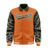Custom Orange Olive Jacket