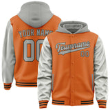 Custom Orange Gray Jacket