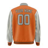 Custom Orange Gray Jacket