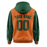 Custom Orange Green Jacket
