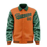 Custom Orange Green Jacket