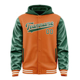 Custom Orange Green Jacket
