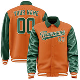 Custom Orange Green Jacket