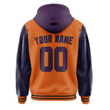 Custom Orange Purple Jacket