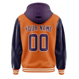 Custom Orange Purple Jacket