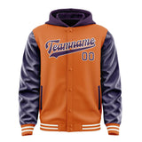 Custom Orange Purple Jacket