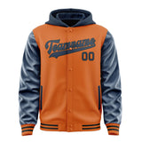 Custom Orange Blue Jacket