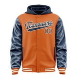Custom Orange Blue Jacket