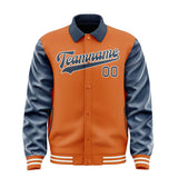 Custom Orange Blue Jacket