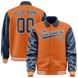 Custom Orange Blue Jacket