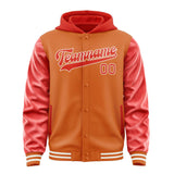 Custom Orange Orange Red Jacket
