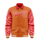 Custom Orange Orange Red Jacket