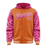 Custom Orange Pink Jacket